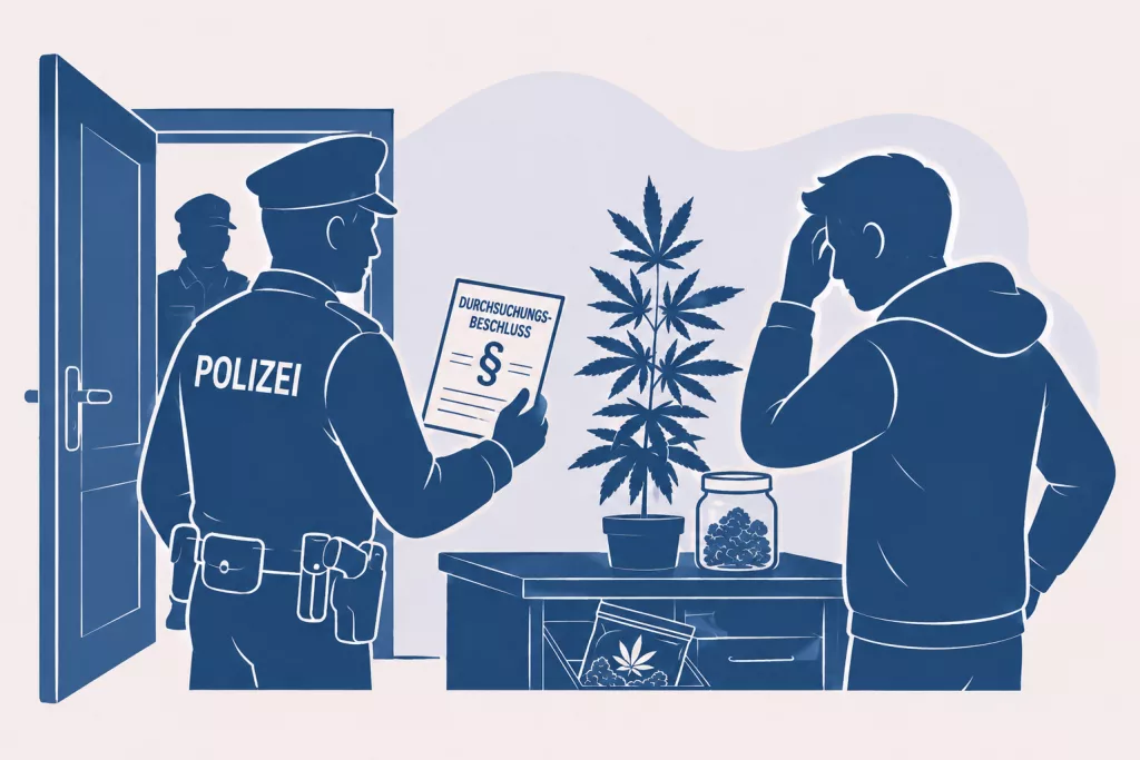 Hausdurchsuchung wegen Cannabis nach der teilweisen Entkriminalisierung